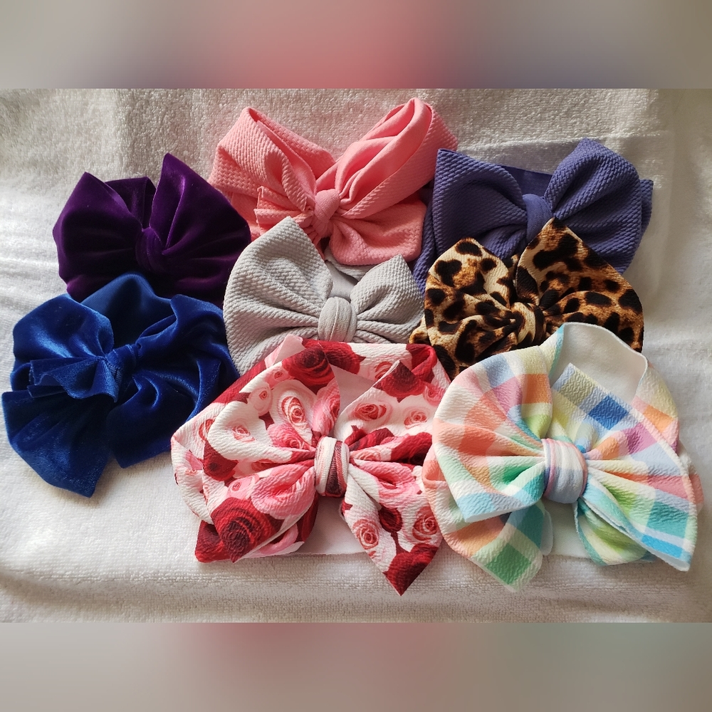 Infant Girls Head Bows - Picture 1 of 1